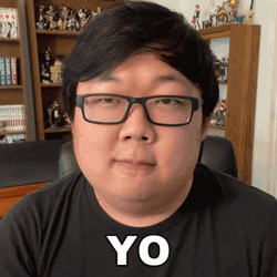 Nerdy Man Saying Yo GIF