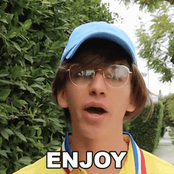 Nerdy Stephen Sharer Enjoy GIF
