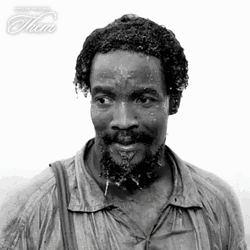 Nervous Black Man Drenched In Water GIF