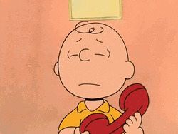 Nervous Charlie Brown