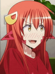 Nervous Sweating Monster Musume GIF