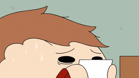 Nervous Sweating Reading Paper GIF