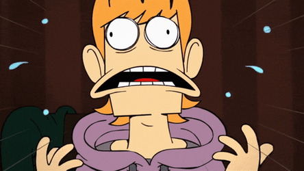 Nervous Sweating Scared Matt Hargreaves GIF
