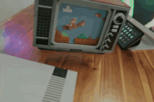 Nes Console And Tv