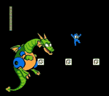 Nes Mega Man Dragon Fight