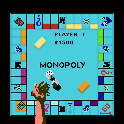 Nes Monopoly Game