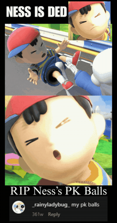 Ness Is Dead RIP Ness's PK Balls GIF