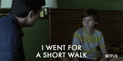 Netflix Ad Man And Boy Talking GIF