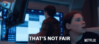 Netflix Ad Man And Woman Looking At Monitor GIF