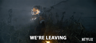 Netflix Ad Man In Space Suit GIF