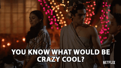 Netflix Ad Man In White Robe Beside Woman GIF