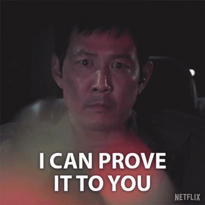 Netflix Ad Man Saying I Can Prove It To You GIF