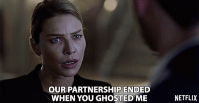 Netflix Ad Our Partnership Ended When You Ghosted Me GIF