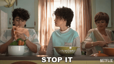 Netflix Ad Three Women Cooking Says Stop It GIF