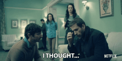 Netflix Ad Two Men Talking On Couch GIF