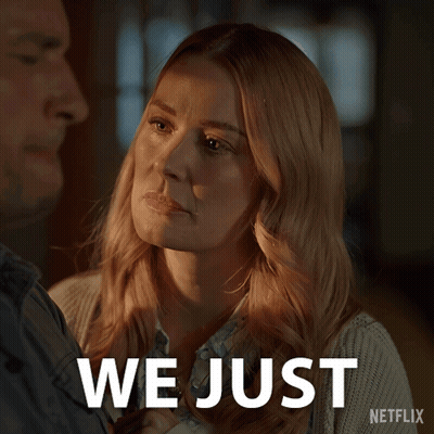 Netflix Ad Woman And Man Keep Going GIF