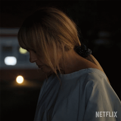Netflix Ad Woman In Hospital Gown Saying So Start Acting Like One GIF