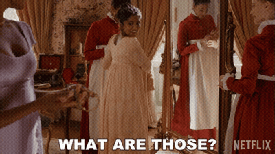 Netflix Ad Woman Looking In Mirror GIF