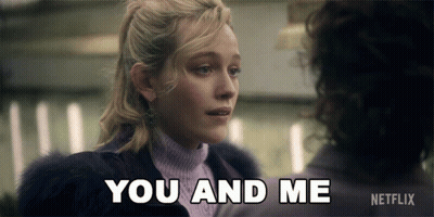 Netflix Ad Woman Talking GIF