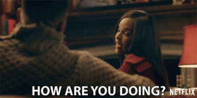 Netflix Ad Woman Talking To Another Woman GIF