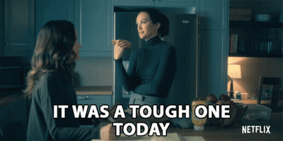Netflix Ad Women Saying It Was A Tough One GIF