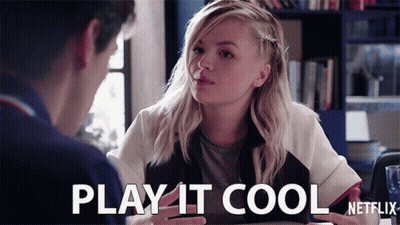 Netflix Advertisement Woman Talking To Man GIF