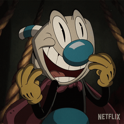 Netflix Cartoon Character Smiling And Making Funny Face GIF
