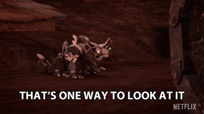 Netflix Dinosaur That's One Way To Look At It GIF