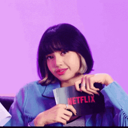 Netflix Featuring Lisa Winking GIF