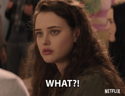 Netflix Girl Questioning Look GIF