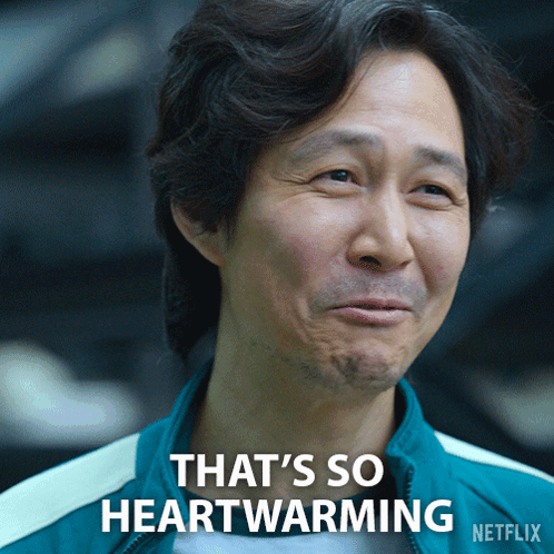 Netflix Man Says That's So Heartwarming GIF