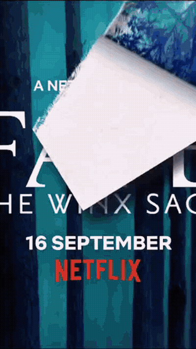Netflix Poster Torn Paper GIF