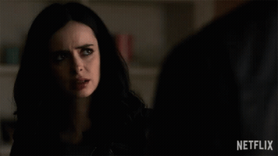 Netflix Poster Woman Saying It's Over GIF