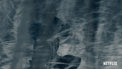 Netflix The Witcher Character Running In Forest  GIF