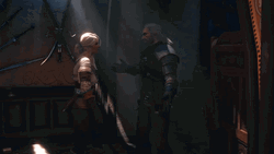 Netflix The Witcher Geralt Of Rivia And Ciri Hugging