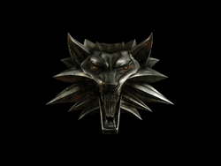Netflix The Witcher Wolf Head Medallion