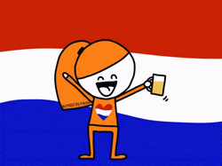 Netherlanda Minka Jumping  GIF