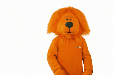 Netherlands Lion Mascot Dub Pose GIF