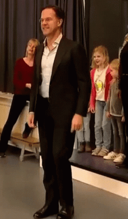 Netherlands Mark Rutte Dancing GIF