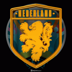 Netherlands Soccer Logo GIF