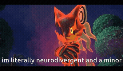 Neurodivergent Cartoon With Minor GIF