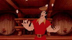 Never Ending Gaston GIF