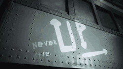 Never Give Up Sign GIF