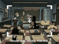 Never Say Never Harold Hey Arnold Animation GIF