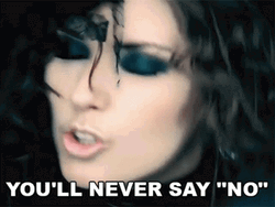 Never Say Never Shania Twain Singing GIF