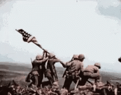 Never Squat With Spurs On Poster GIF
