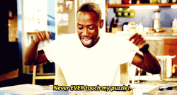 Never Touch My Puzzle New Girl Winston Bishop GIF