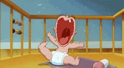New Baby Crying Tantrums GIF