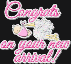 New Baby Girl Congratulations GIF