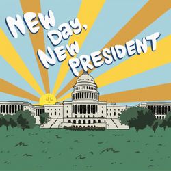 New Day New President Digital Design GIF